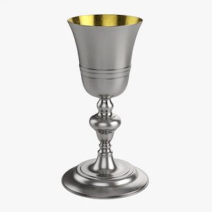 3D Old chalice