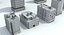 Collection de kits de maquettes de bâtiments PBR