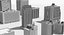 Collection de kits de maquettes de bâtiments PBR