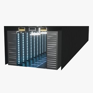 3D Room Server model