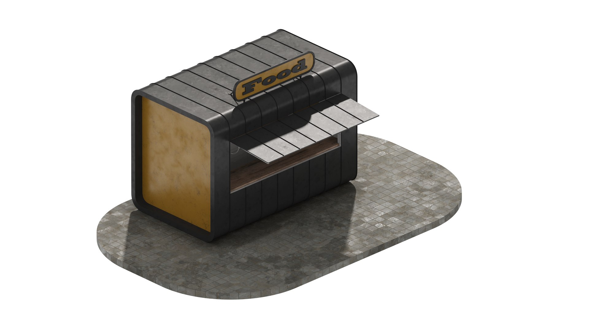 Street Set Model 3D - TurboSquid 2115860