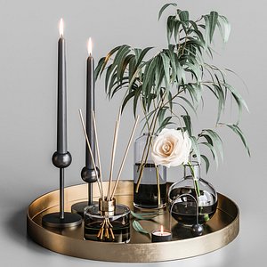 Decorative set 27 3D model