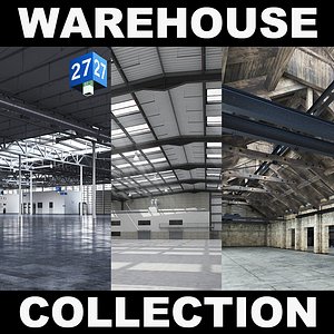 exhibition warehouse 2 3d max