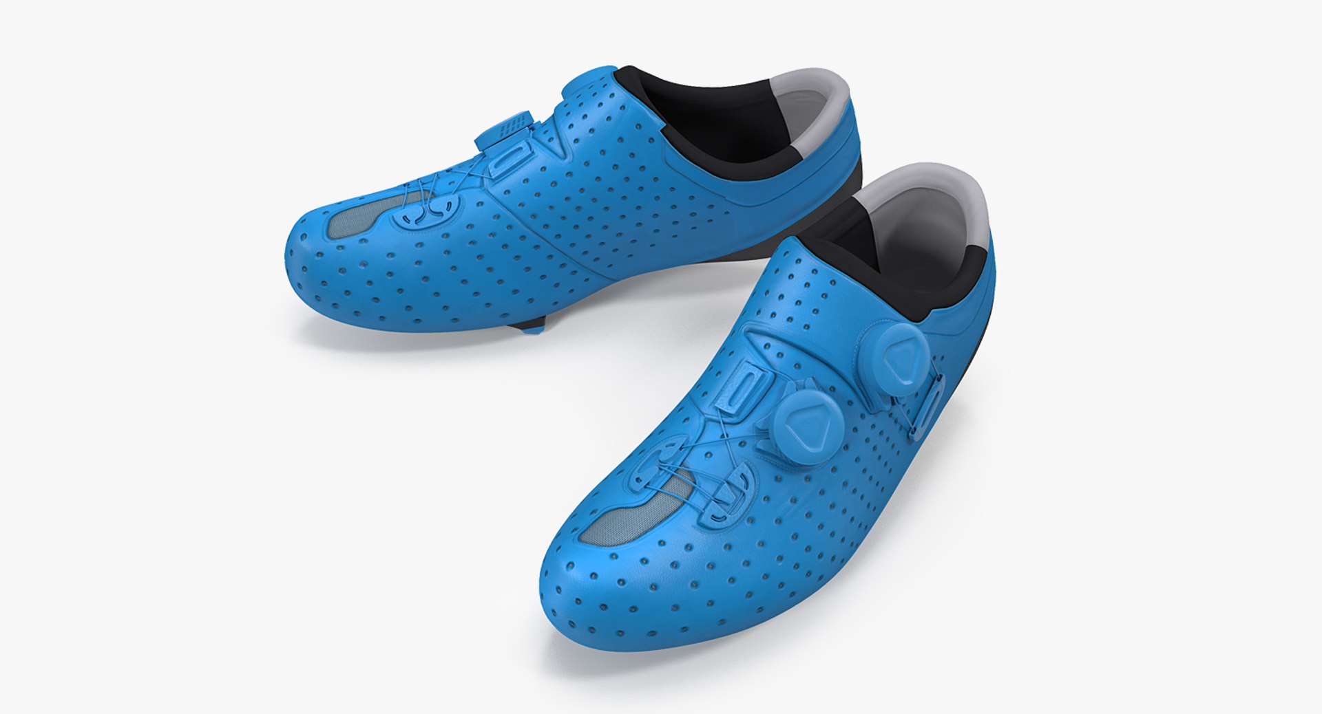Bicyclist Boots 3D model preview