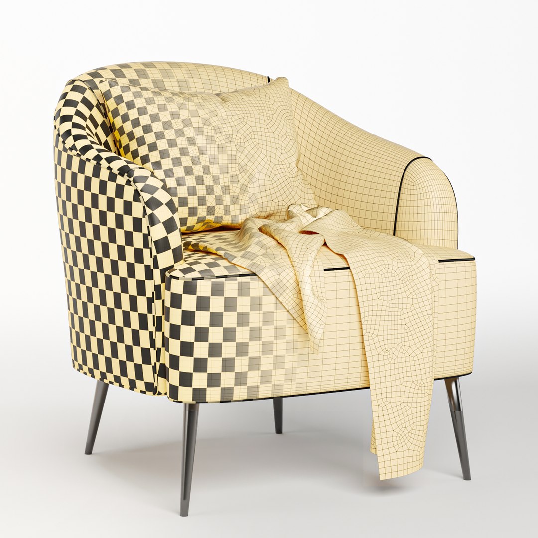 3D SMANIA Armchair - TurboSquid 2256098