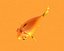 gold fish 3d model