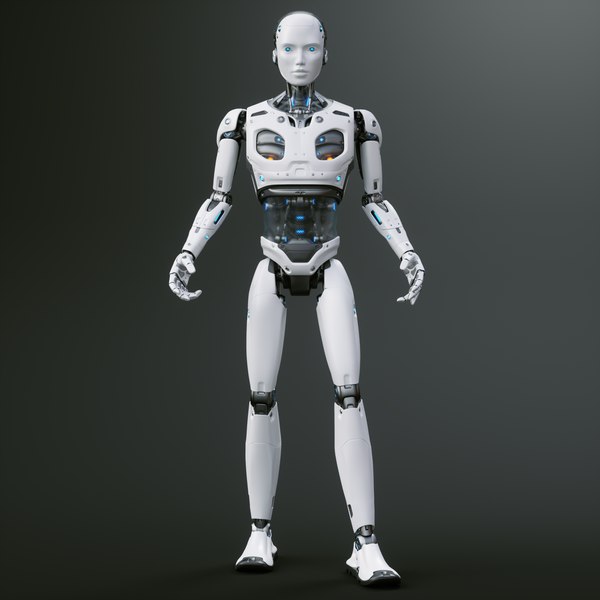 modelo 3d Robot androide humanoide - TurboSquid 2228484