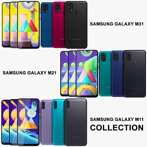 3D realistic samsung galaxy m11