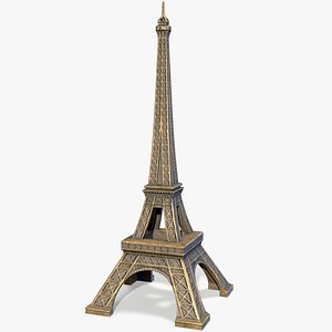 ready eiffel tower souvenir 3D model