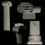 Ionic Corner Column 2