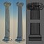 Ionic Corner Column 2