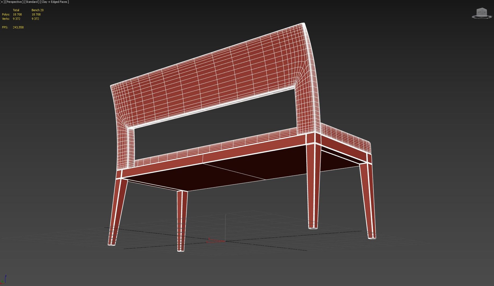 Bench 20 3D Model - TurboSquid 1586753