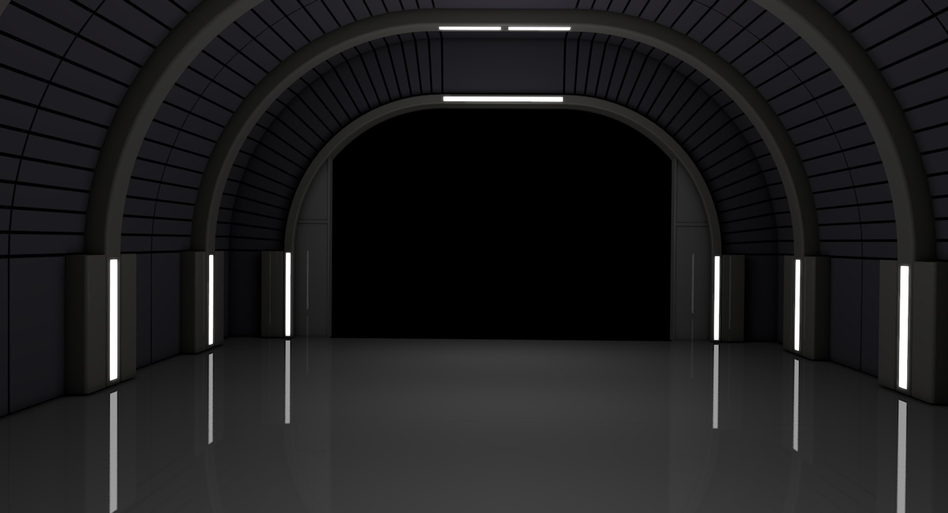 Underground Tunnel 3D - TurboSquid 1797515