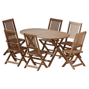 Oxford set 3D model 3D