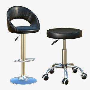 Bar Stool With Back Support Modern
