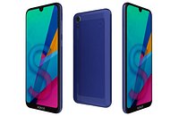 Honor 8S Navy Blue  Low Poly