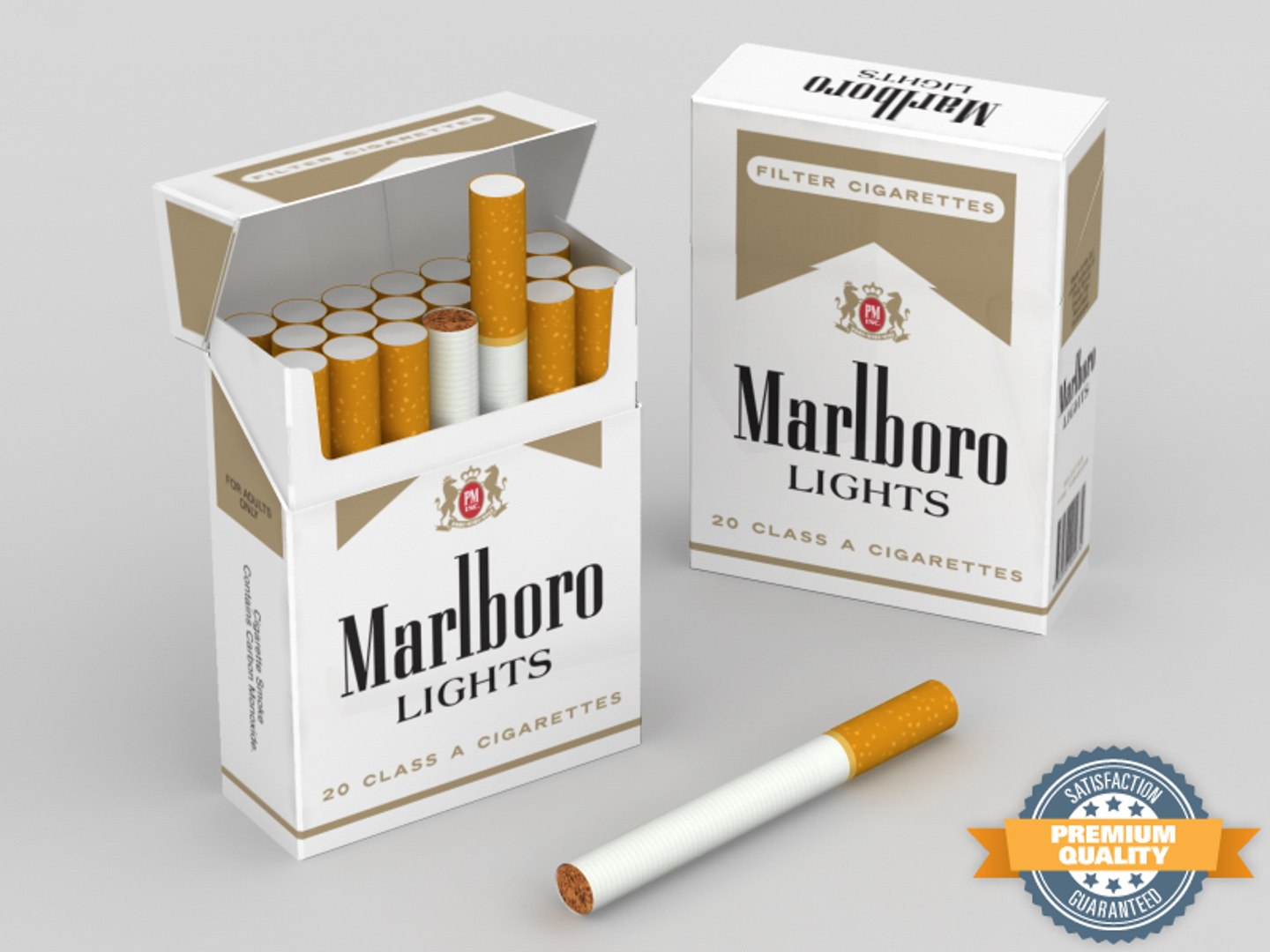 marlboro cigarette box template
