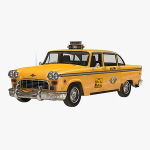 OLD NYC Checker Cab
