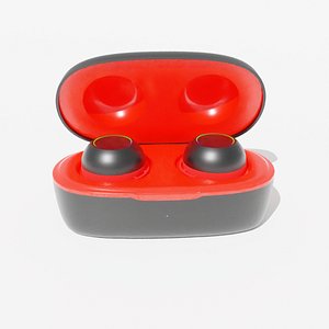 Earpode low poly free