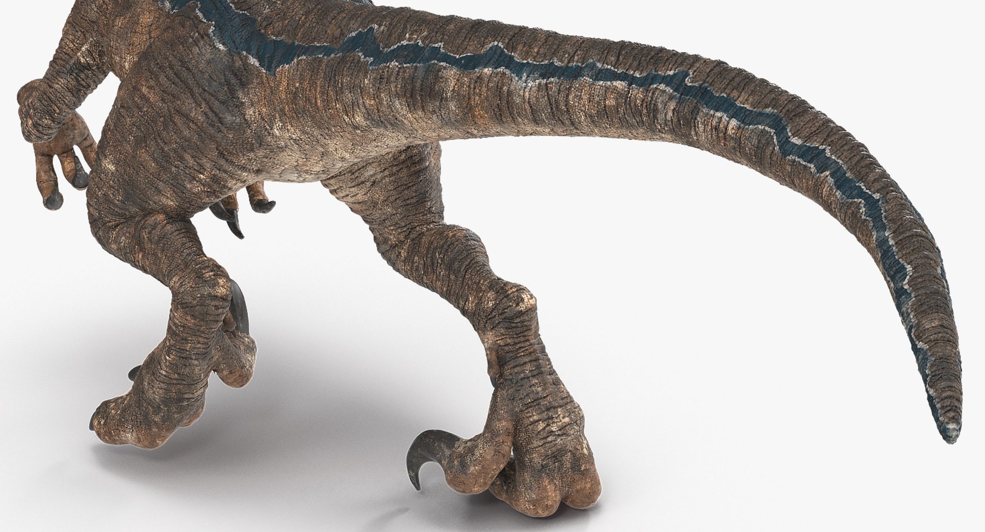 3D velociraptor walking pose - TurboSquid 1395369