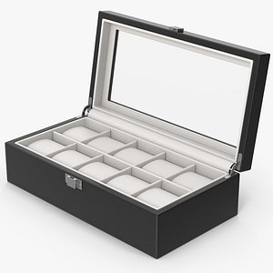 3D Watch Box Opened model