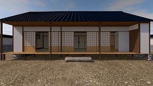 3D japanese palace