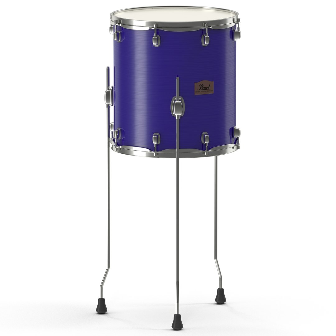 Floor Tom 3D Model 3D model preview