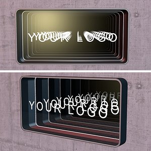 infinity mirror 3D model
