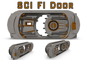 SCI FI Door