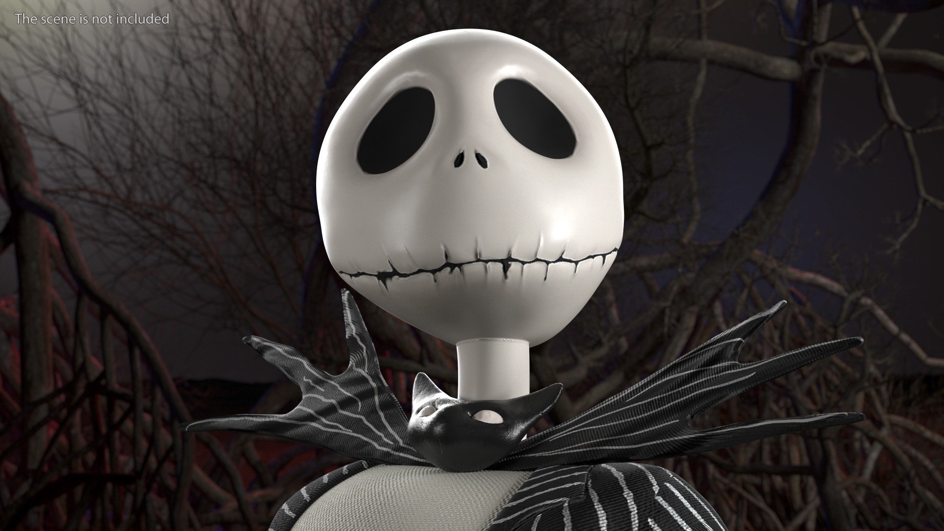 Jack Skellington Standing 3D Model - TurboSquid 2006709