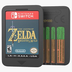 Detailed Zelda Switch Cartridge