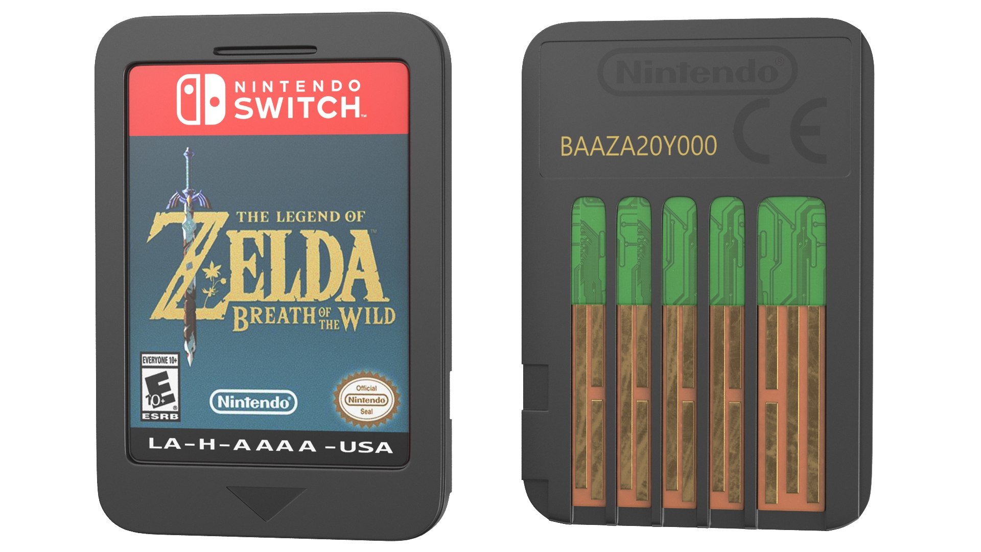 3D Model Detailed Zelda Switch Cartridge - TurboSquid 2064501