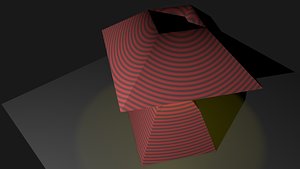 NIGHT LAMP LOW POLY