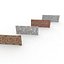 Ensemble de murs modulaires en béton et briques Low Poly - Modèle 3D prêt à jouer