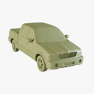 3D Lincoln Blackwood 2001 model