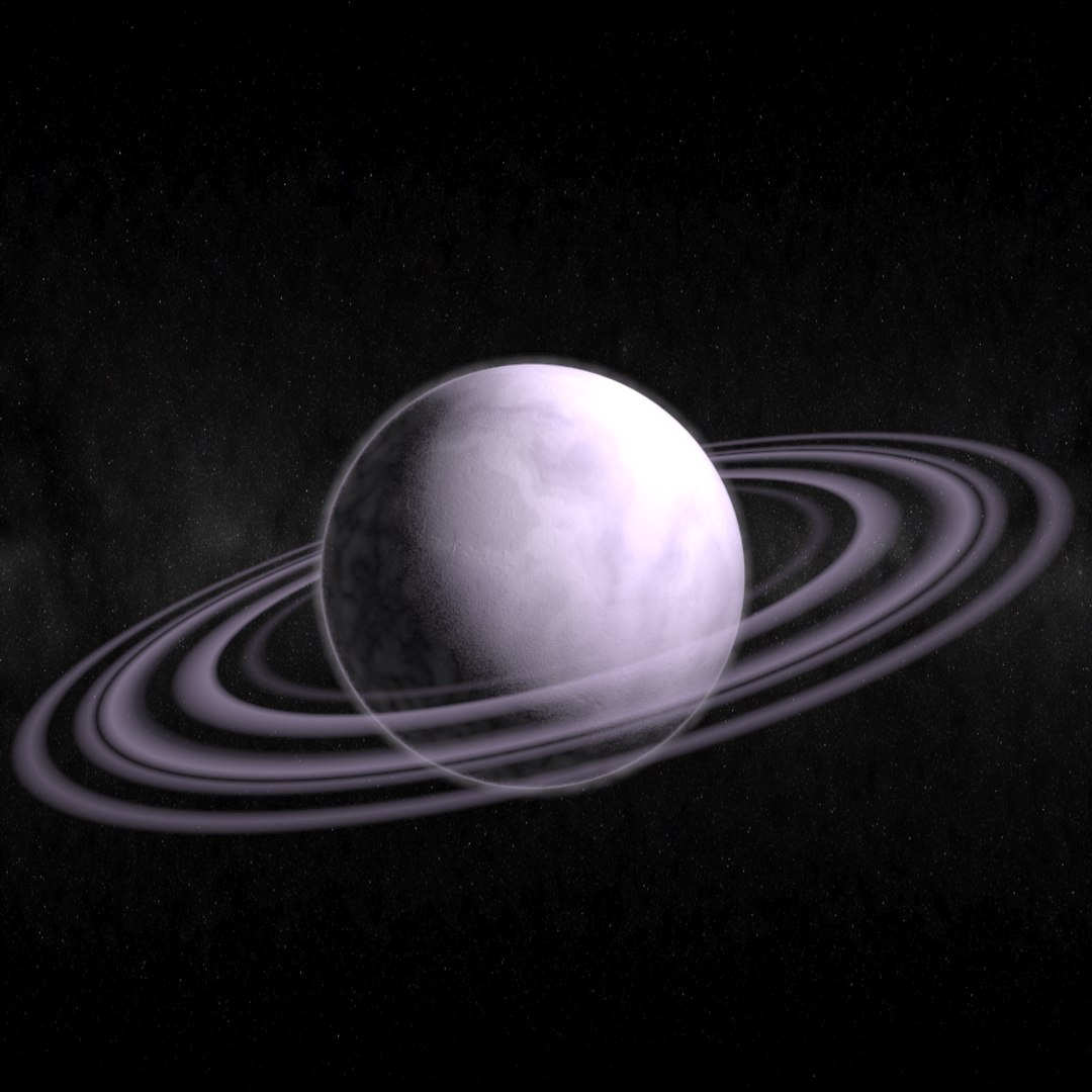 3ds Max Planet Rings