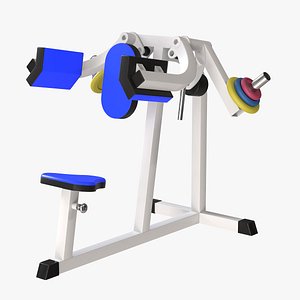 lateral raise 3D model
