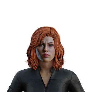 3D Natasha Black Widow