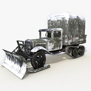 3d gaz-aa snow realistic