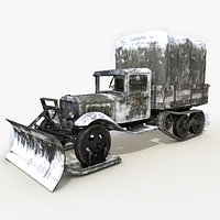 GAZ-AA Winter Service Vehicle