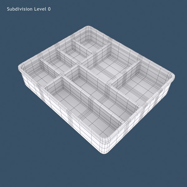 inset kitchen 3d model