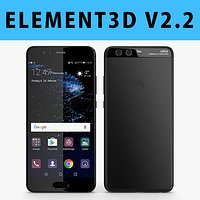E3D - Huawei P10 Black