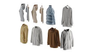 Clothes Set 3D model