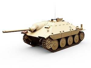 3D model Jagdpanzer 38t  Hetzer