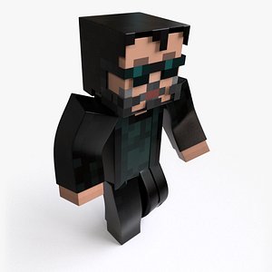 Minecraft Inspired Male Character 3D - TurboSquid 1912176