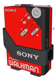 modèle 3D de Lecteur MP3 Sony NWZS764BLK Black Set - TurboSquid 854823