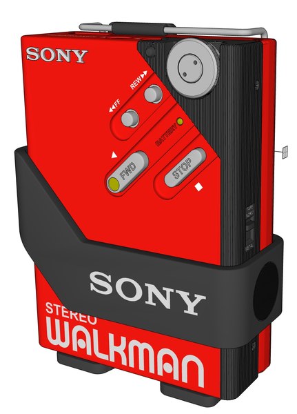 3D sony walkman model - TurboSquid 1277037