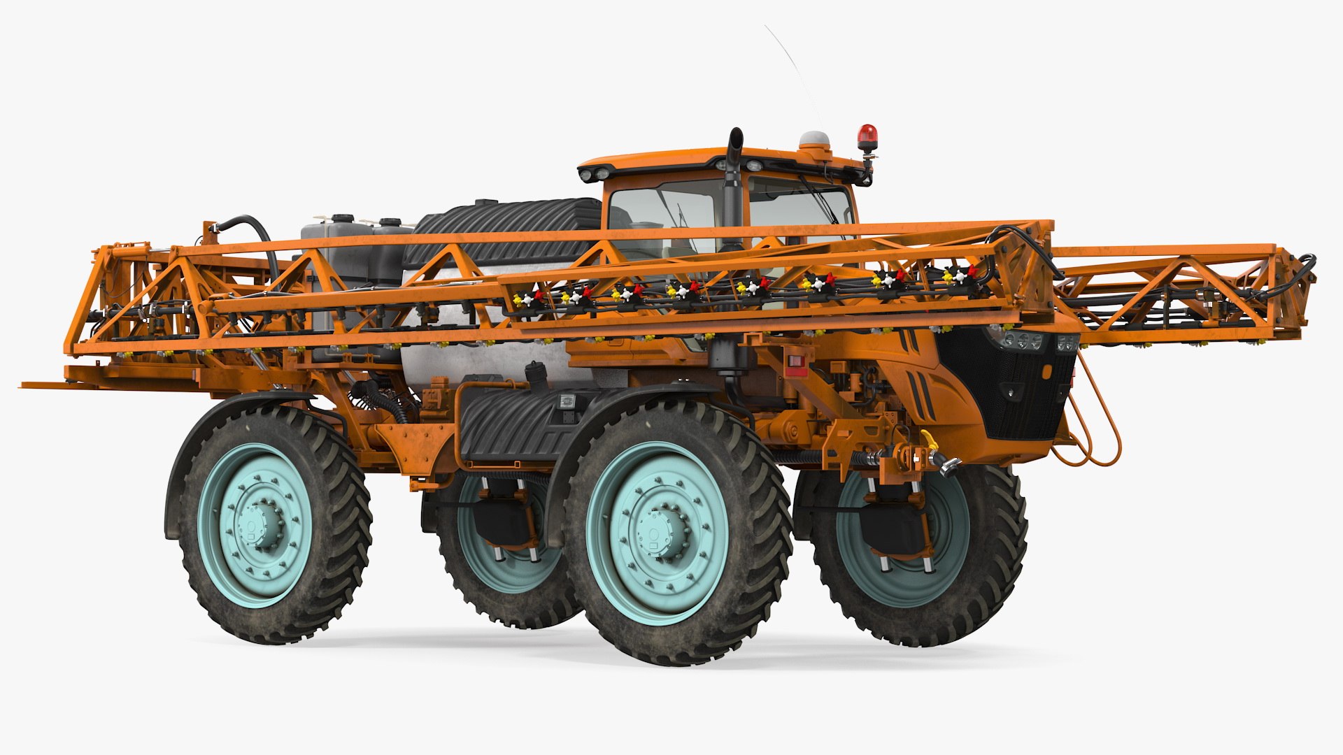 Folding Arms Farm Sprayer 3D Model - TurboSquid 1492949