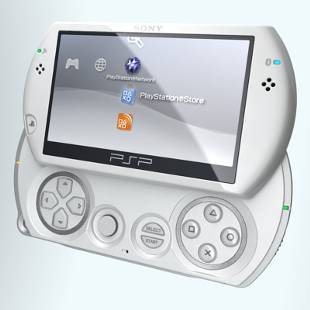 Sony Psp 3d Model