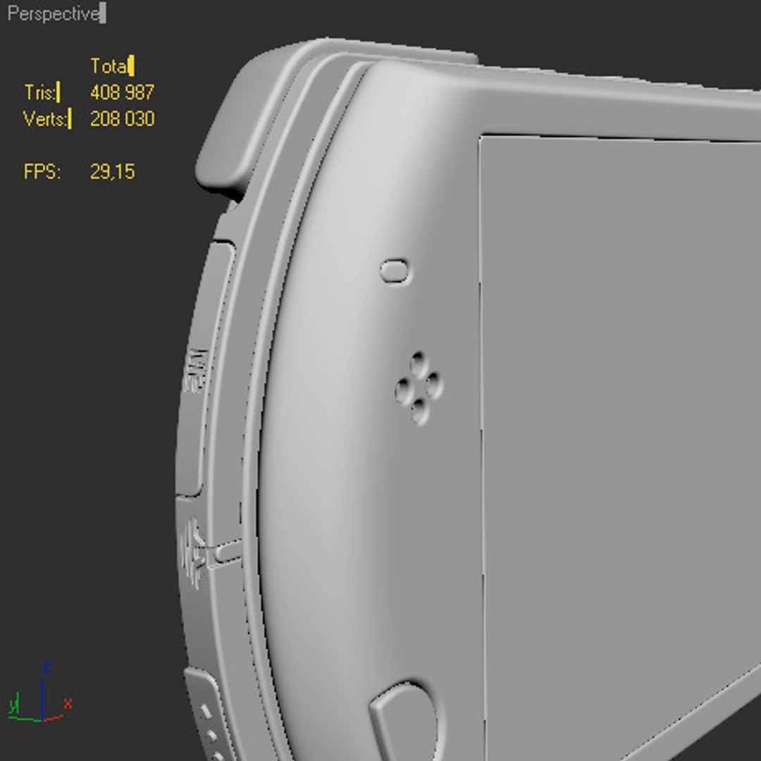 Sony Psp 3d Model